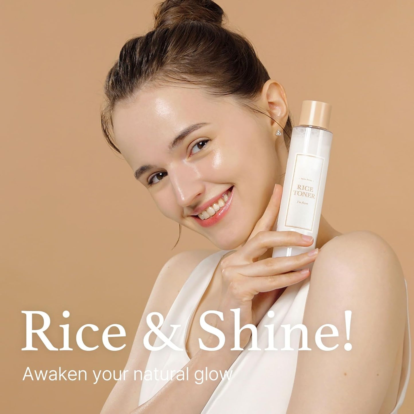 I'm from Rice Toner, 77.78% Rice Extract from Korea