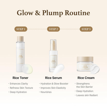I'm from Rice Cream 1.69 Ounce, 41% Rice Bran Essence with Ceramide, Glowing Look, Improves Moisture Skin Barrier, Nourishes Deeply, Soothing to Even Out Skin Tone, Valentine's Gift