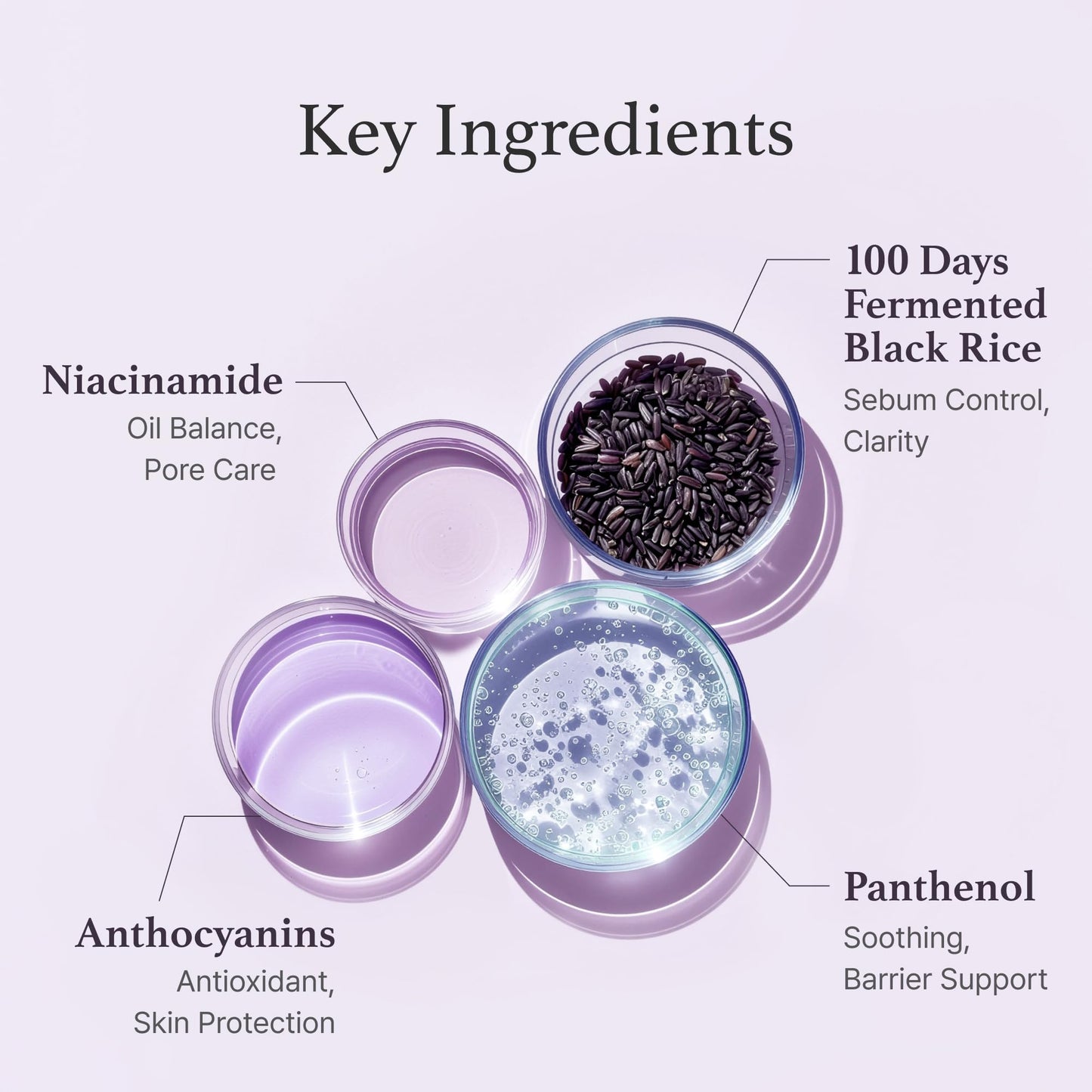 I'm from Black Rice Toner for Oily Skin, Lightweight, Niacinamide, Panthenol, Glass Skin, Fragrance Free, Korean Skin Care, 150ml, 5.07 fl.oz